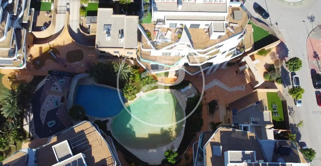 Vue aérienne - Luxury Flat with Sea View in Alicante