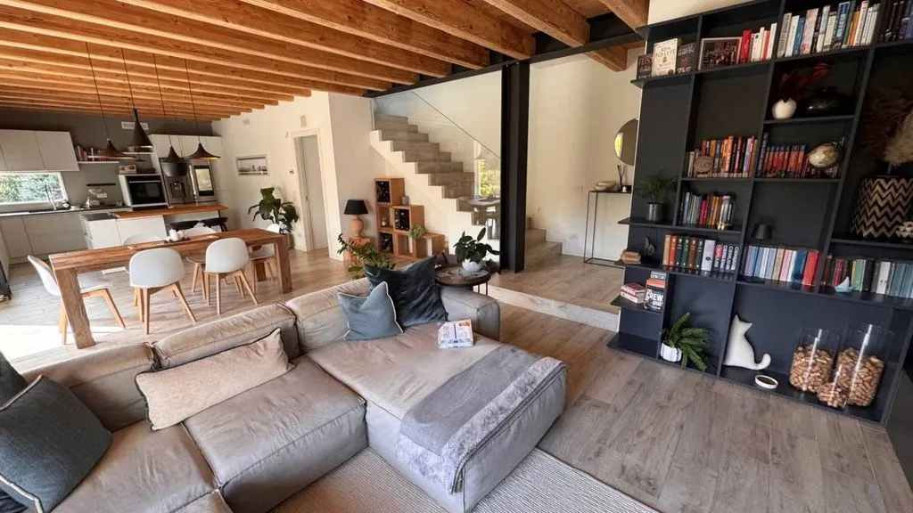 Wohnzimmer - Luxury House with Garden in Casier, Veneto