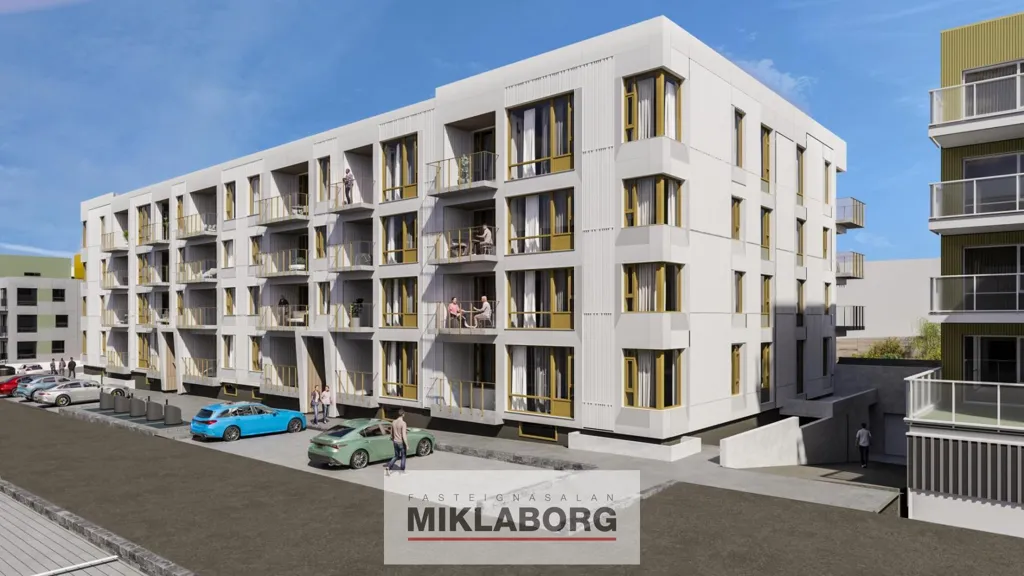 New Flat with Balcony in Hafnarbraut