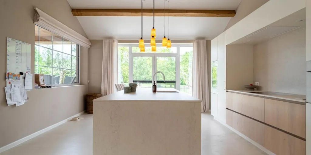 Cuisine - Nouvelle Villa avec Pratique à Westerlo