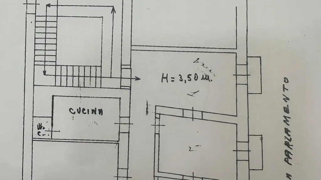 Plan - Apartment with Balconies in Palermo Centre
