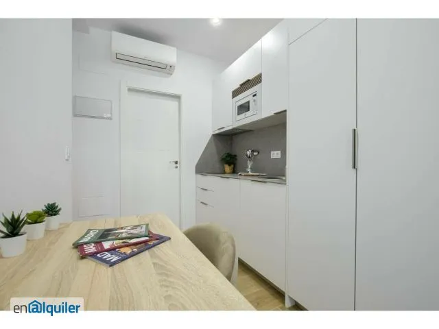 Cuisine - Coliving Studio with Kitchen in Chamberí