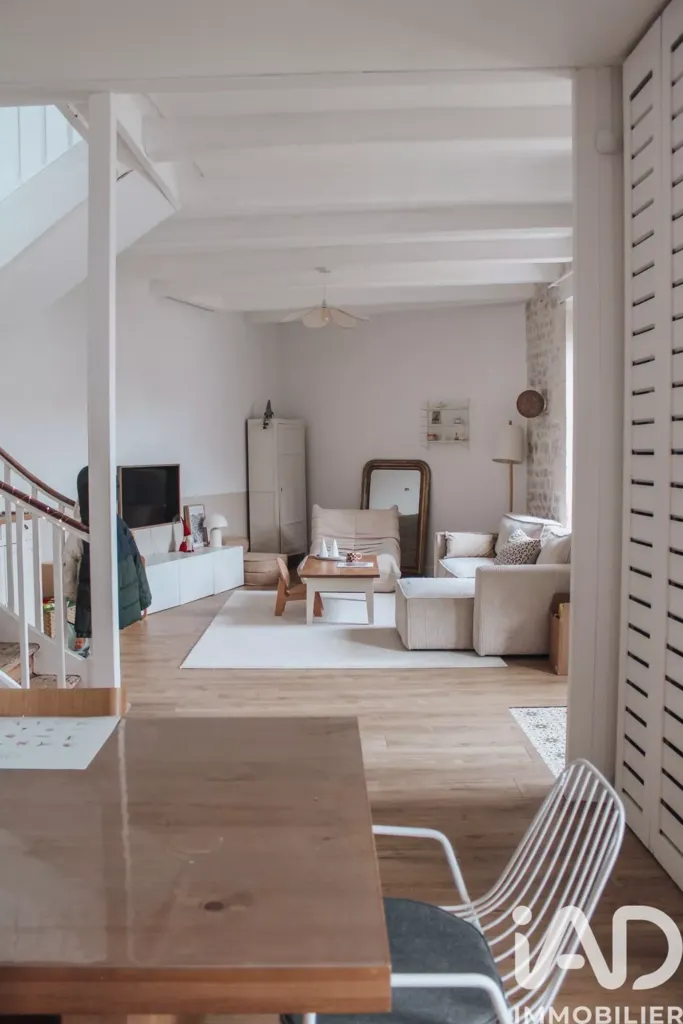 Living Room - City Centre House with Garden in La Rochelle
