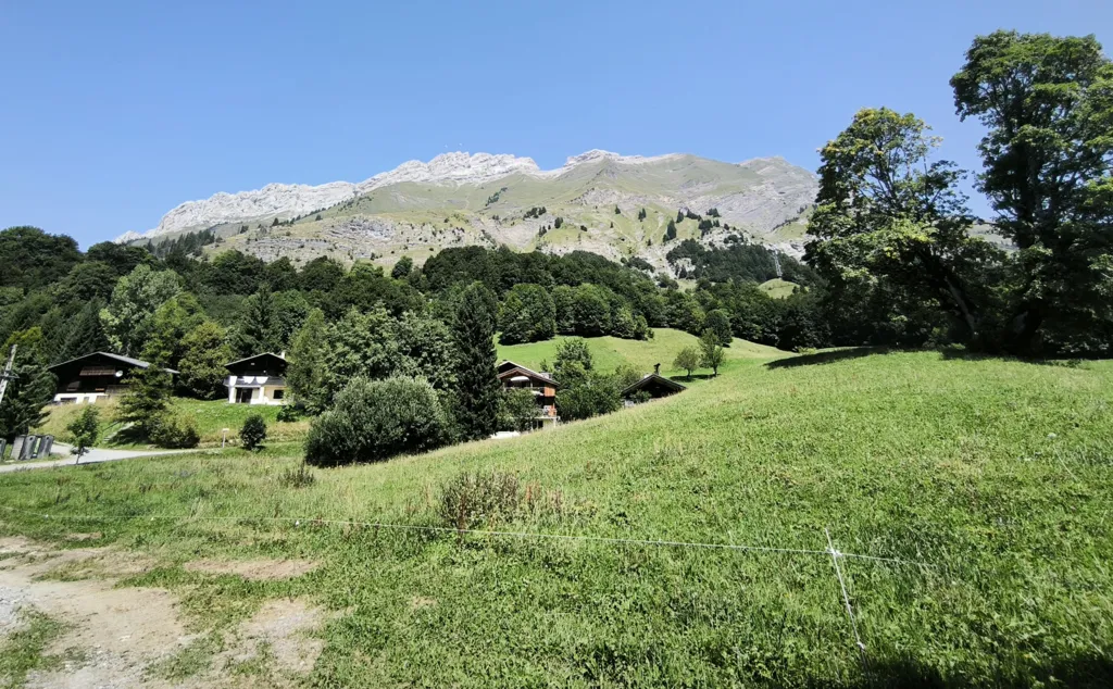 Renovable Barn with Mountain View in La Giettaz