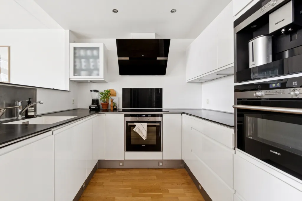 Köök - Apartment with Garden Access in Copenhagen S