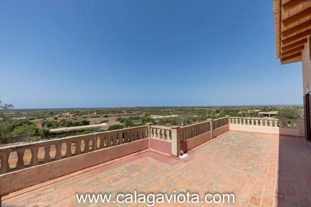 Terrasse - Chalet with Sea Views in Ses Salines