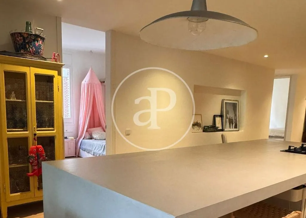 Köök - Luxury Flat with Terrace in Barcelona