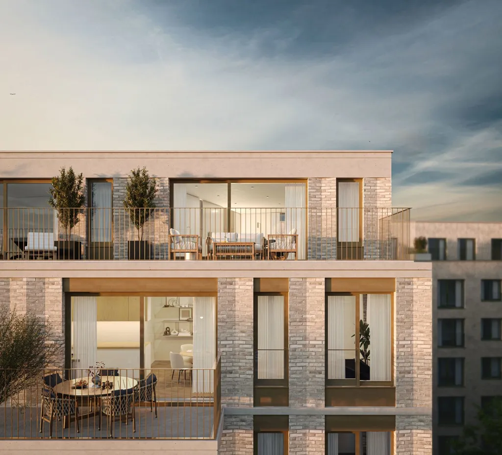 Extérieur - Appartement 2 Chambres avec Cuisine Ouverte à Uccle