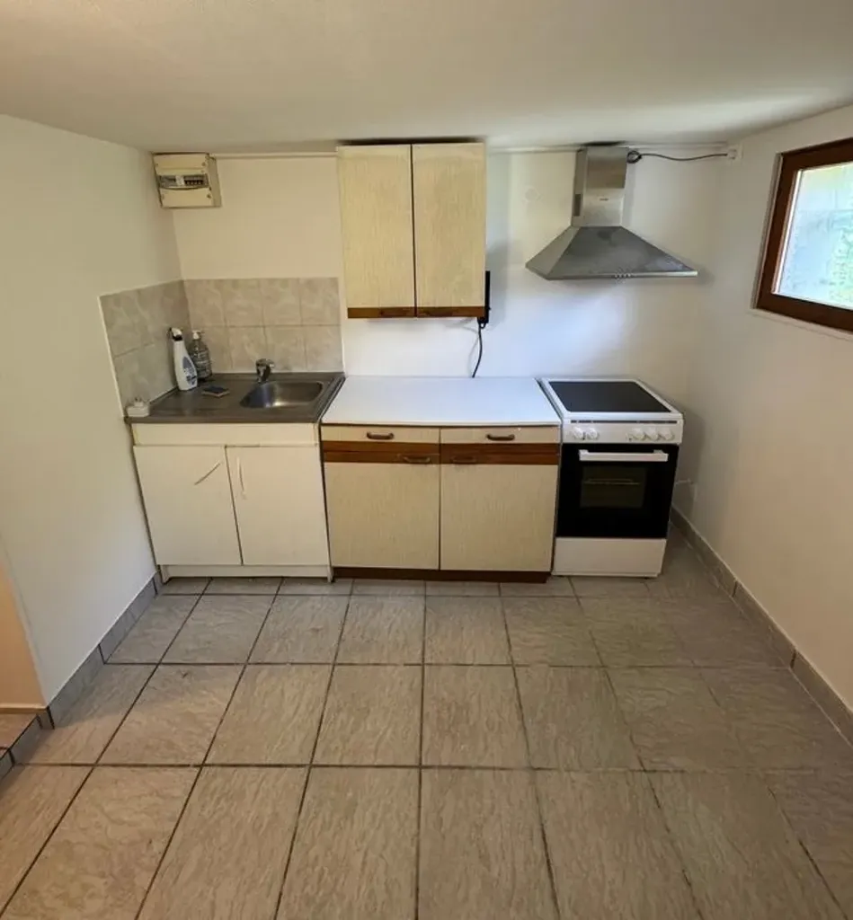 Köök - Studio with Balcony in Neuilly-lès-Dijon