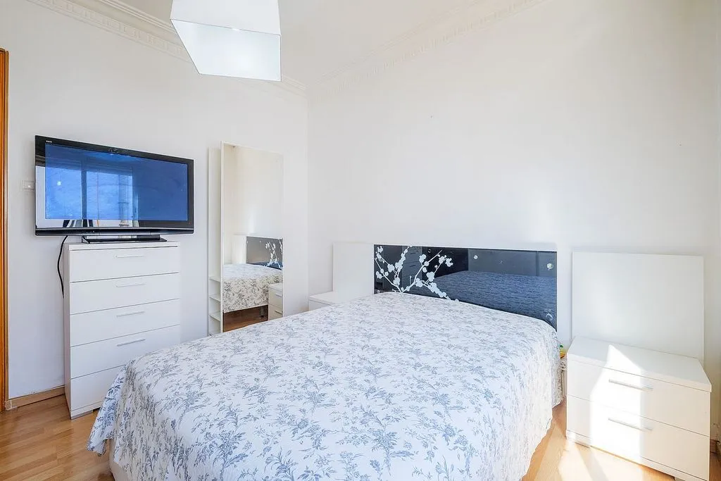 Chambres - 3-Bed Apartment with A/C in Zaragoza
