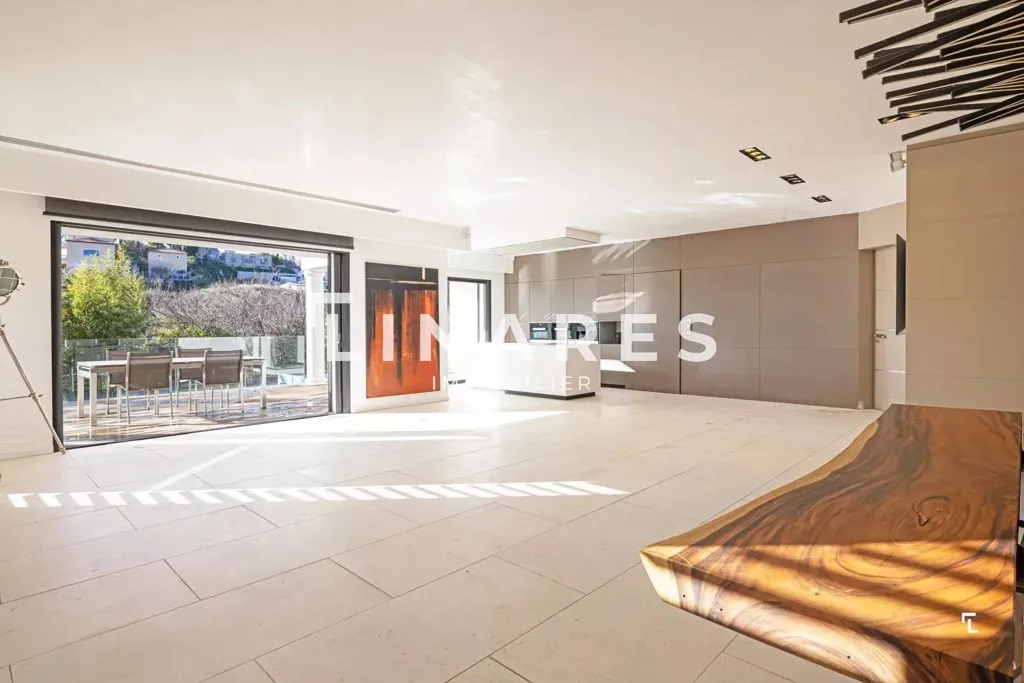 Séjour - Villa Contemporaine avec Piscine à Allauch