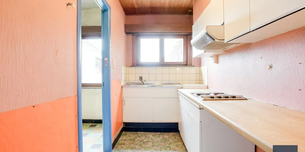 Cuisine - Maison à Renover avec Jardin à Zomergem