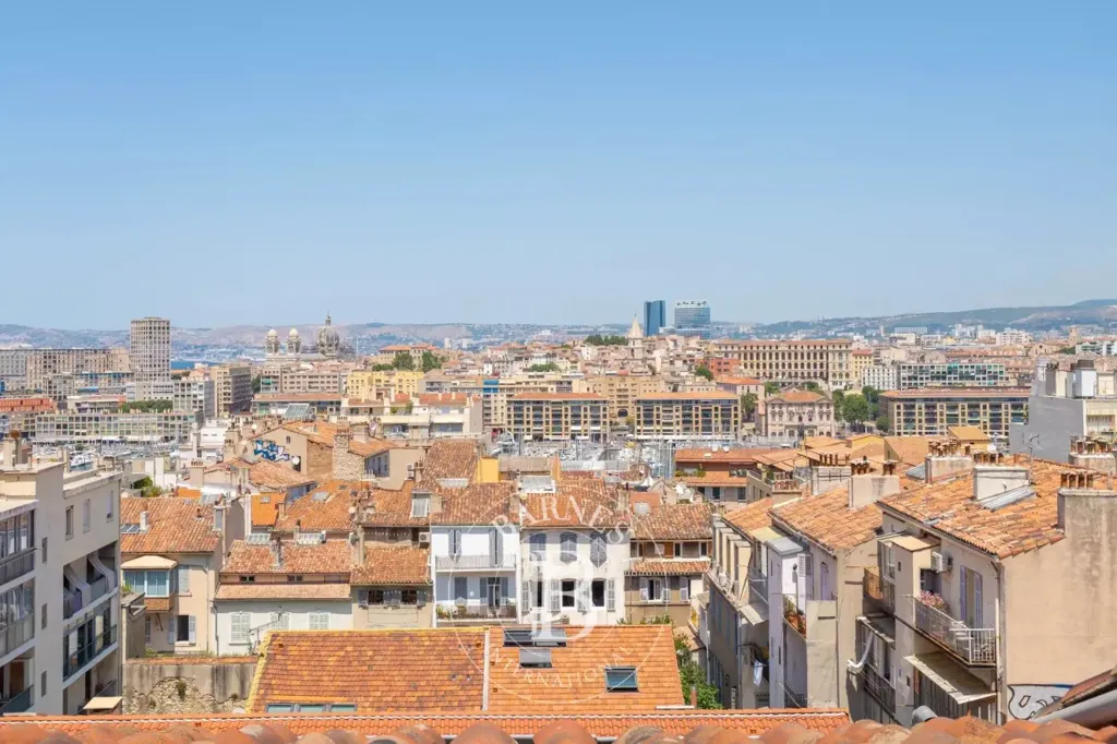 Terrass - 4-Bed Apartment with Panoramic View in Marseille 7ème