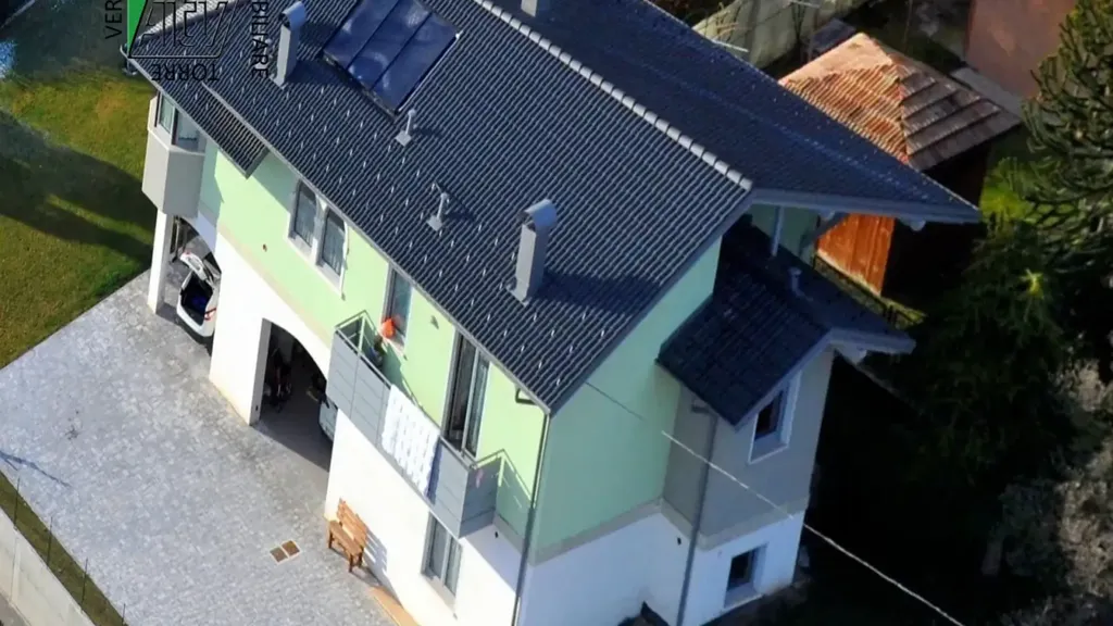 Vista aerea - Villa with Mountain View in Sporminore