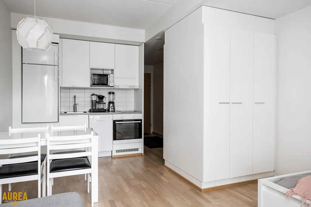 Cuisine - Modern Studio with French Balcony in Tuira