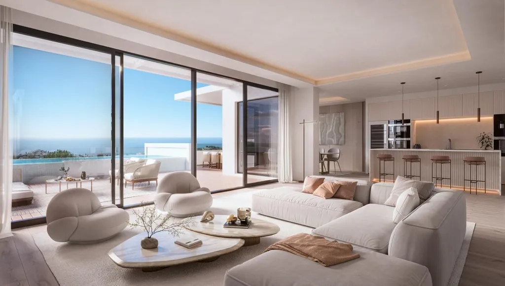 Séjour - Detached Villa with Sea Views in Benalmádena