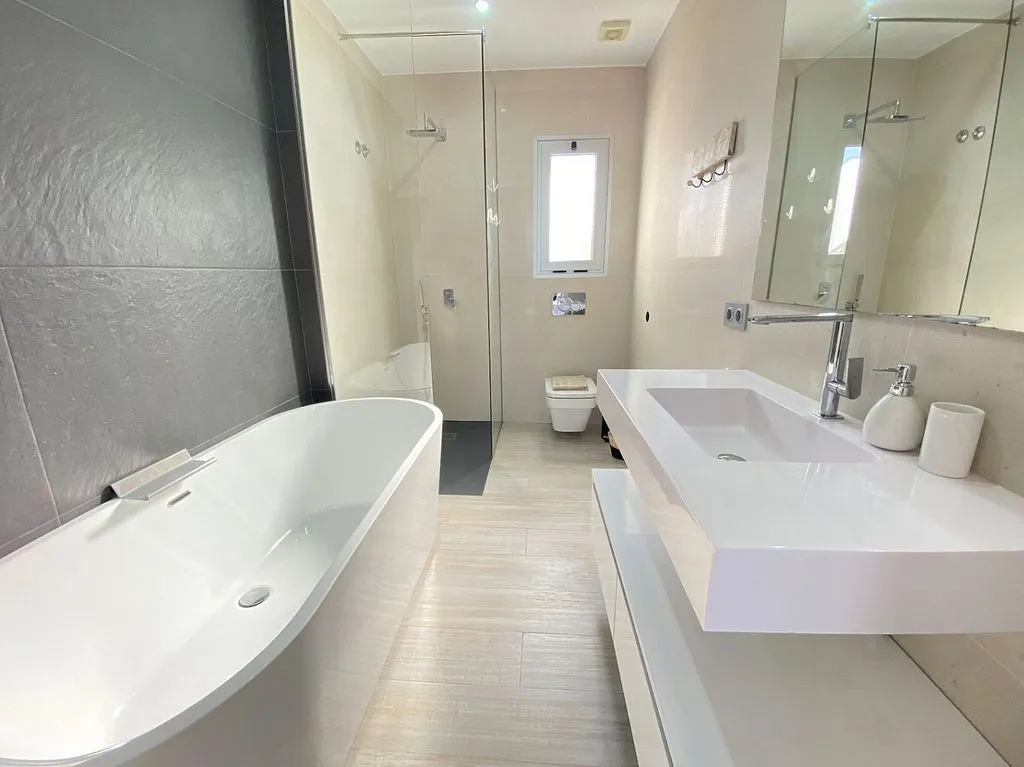 Salles de bain - Chalet with Pool and Terrace in Cala de Finestrat