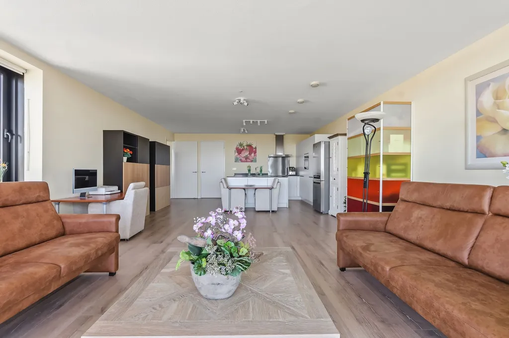 Living Room - Galerie Flat with Sea View in The Hague