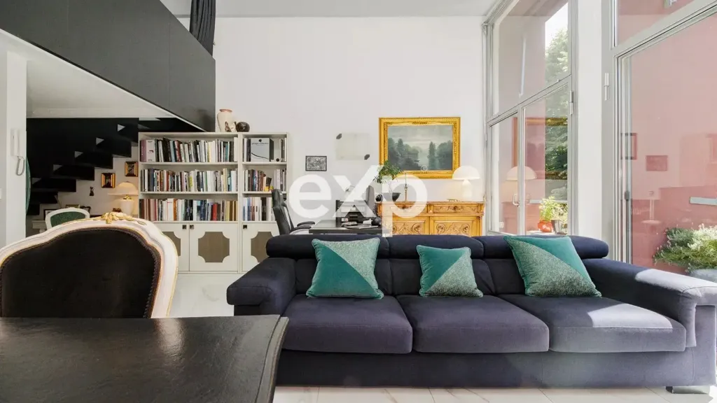 Séjour - Loft with Balcony in Milan's Ponte Nuovo