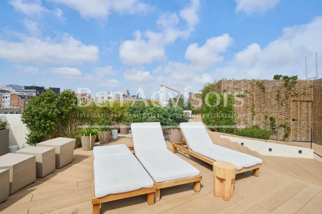 Terrasse - Refurbished Flat with Terrace in Passeig de Gràcia