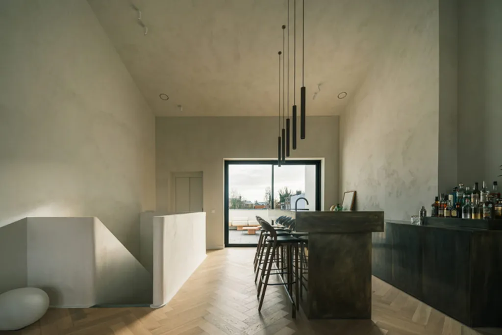 Köök - Architecturally Distinctive Townhouse in Antwerp