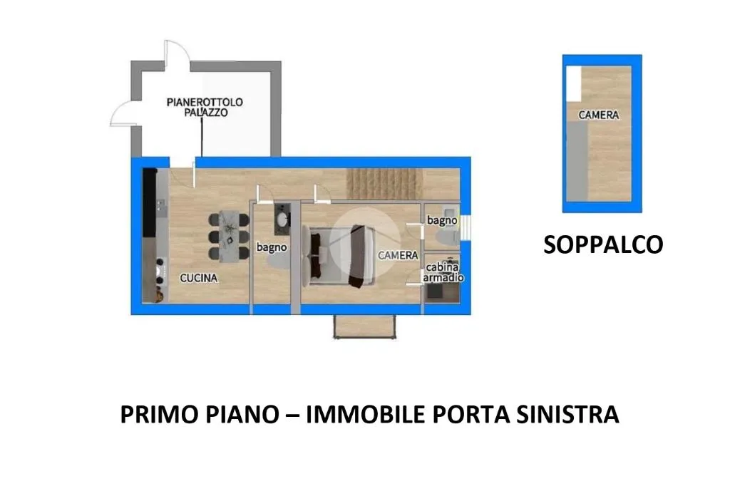 Planimetria - Palazzo with Multiple Units in Vico della Tofa, Naples