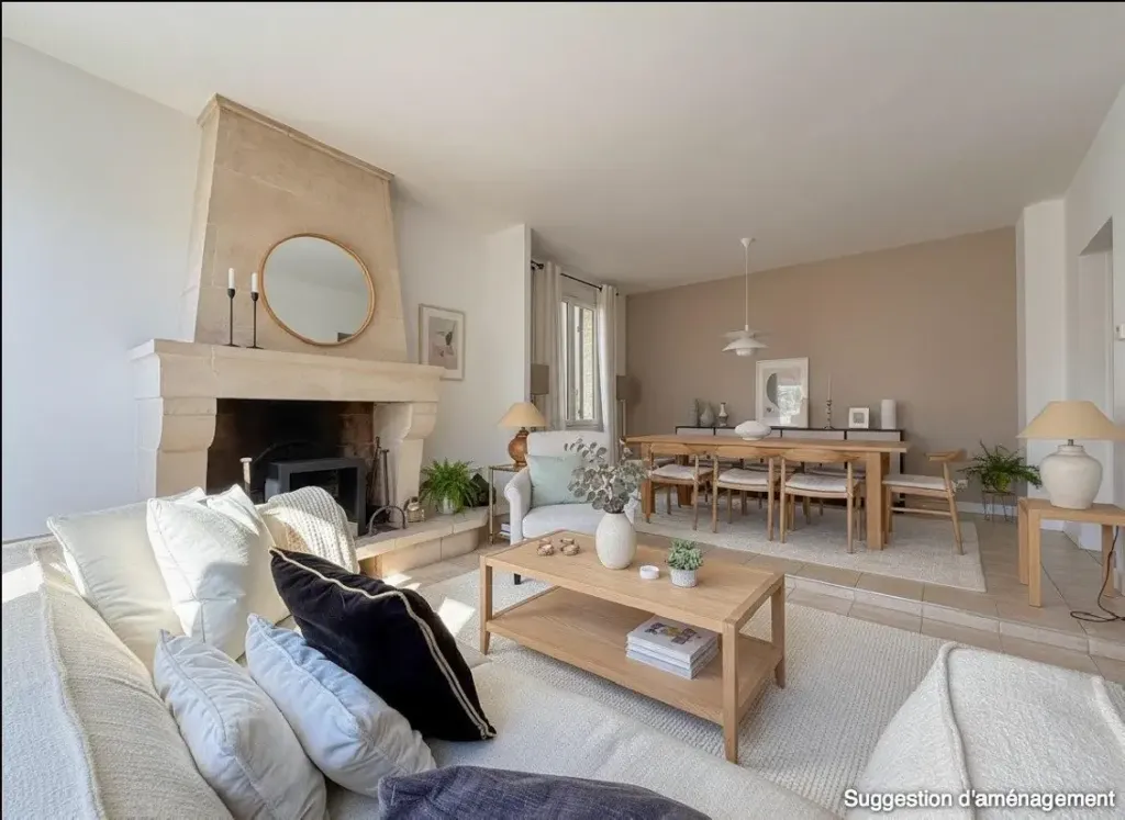 Séjour - Maison 5 pièces à Saint-Cloud