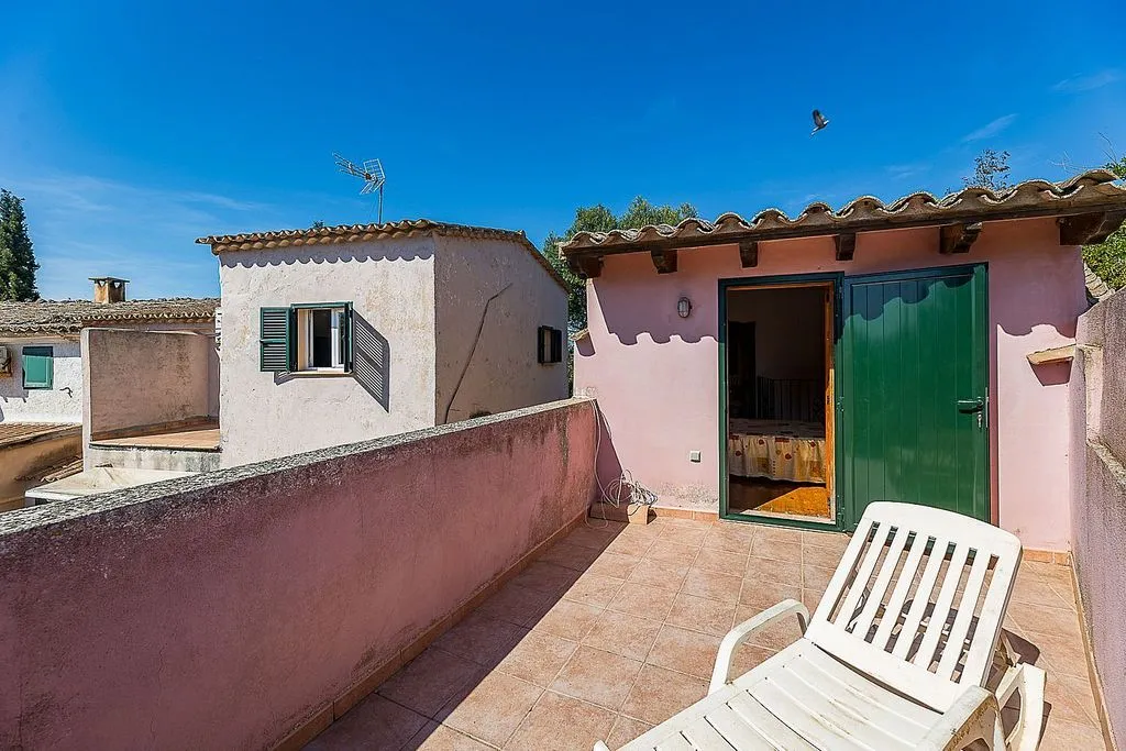 Terrace - Two-Home Property with Private Land in Sencelles