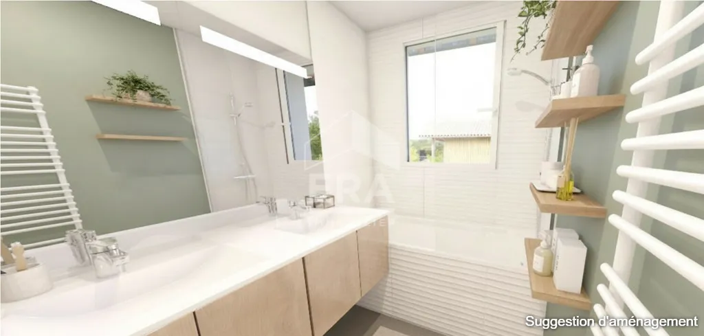 Contemporary Duplex House with Garden in Seignosse