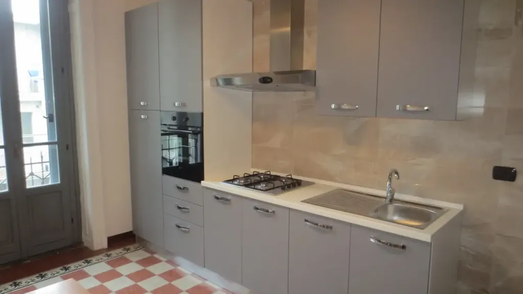 Kitchen - Rented Apartment with Balcony in Milan