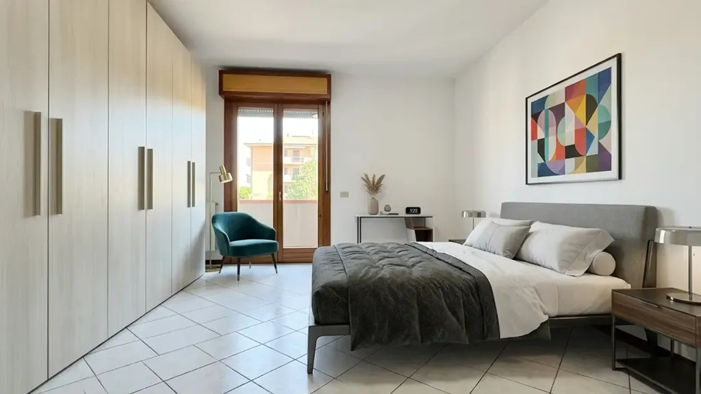 Chambres - Apartment with Terrace in Calcinaia Centre