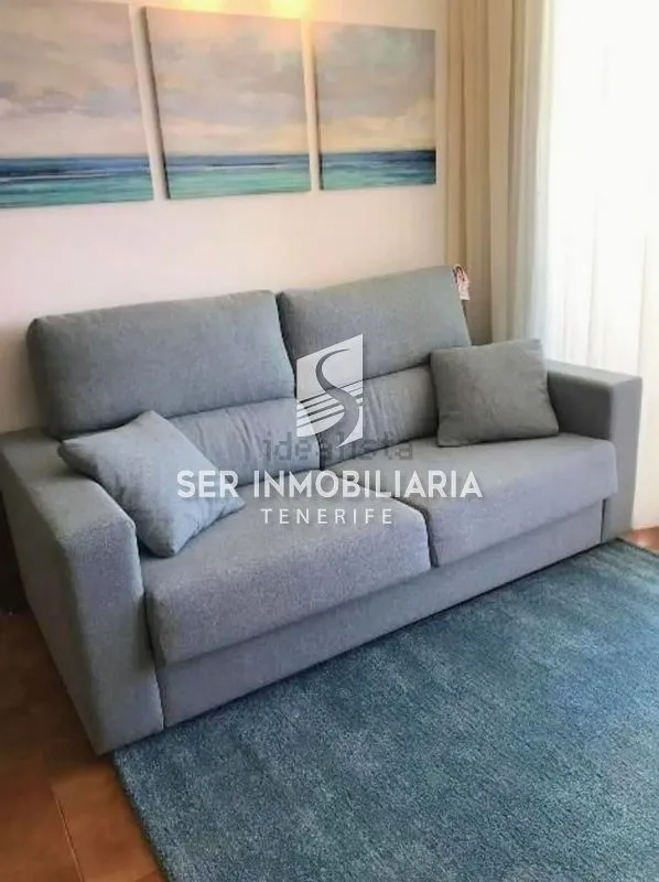Séjour - Studio with Sea View and Pool in Los Cristianos