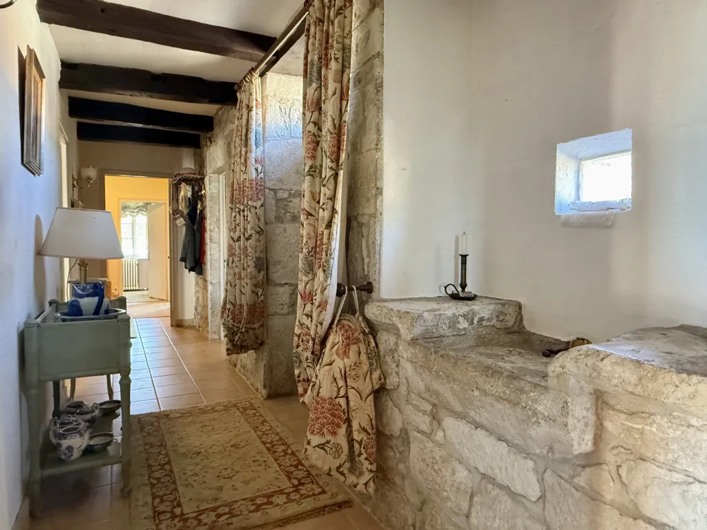 Entrée - Maison en Pierre avec Piscine à Montaigu-de-Quercy