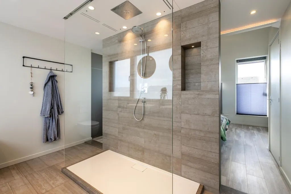 Salles de bain - Corner Detached House with Jacuzzi in Berghem
