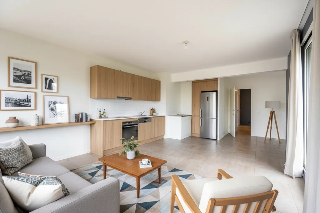 Soggiorno - Apartment with Balcony in Bordeaux Centre