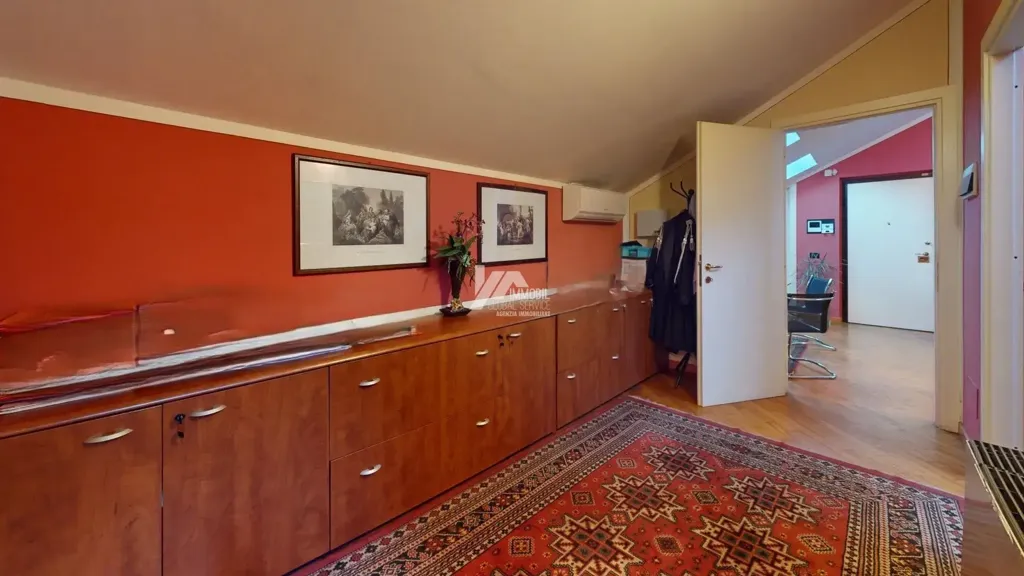 Hallway - Mansard Apartment with Terrace in Brescia Centre