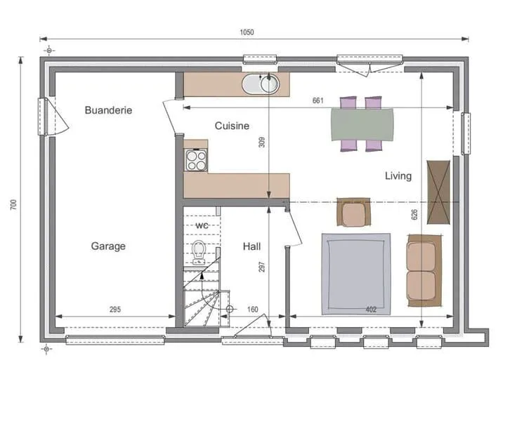 Planimetria - Charming House in Hamois