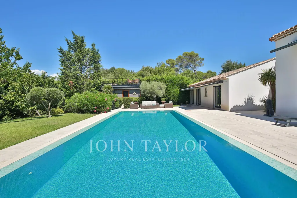 Piscina - Contemporary Villa with Pool in Roquefort-les-Pins