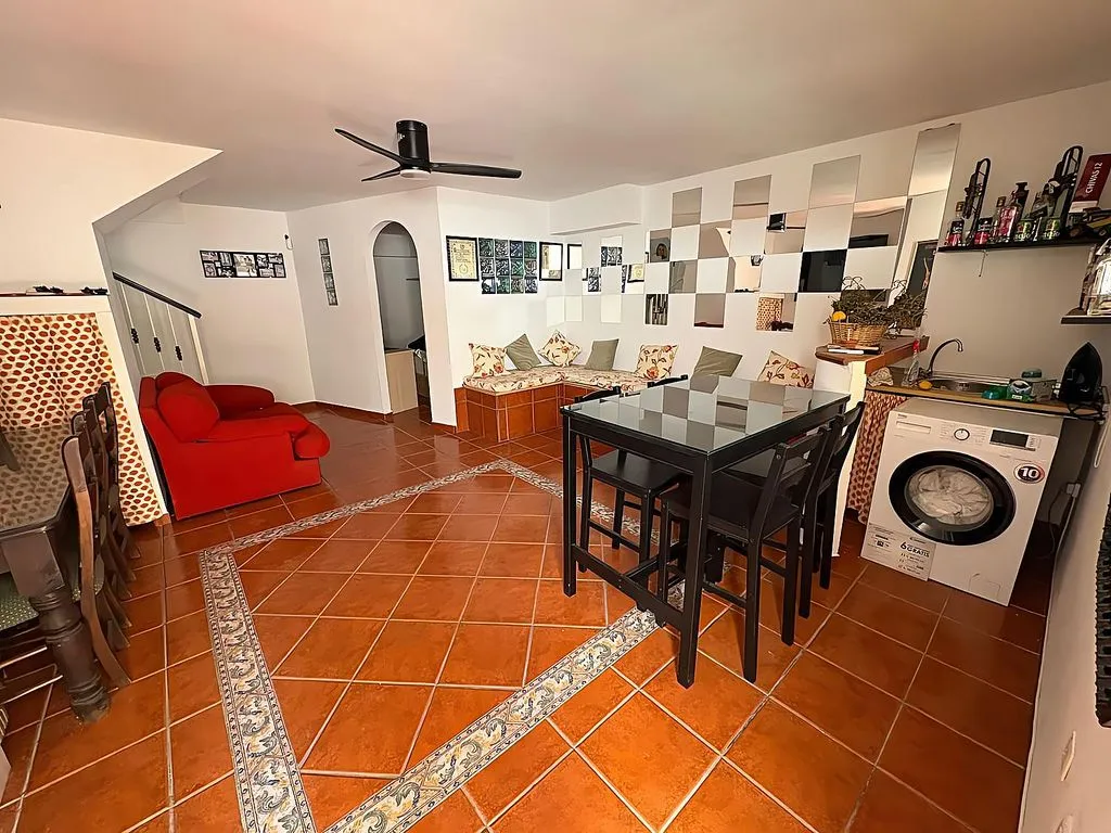 Séjour - Terraced Semi-detached House with Pool in Viña Málaga