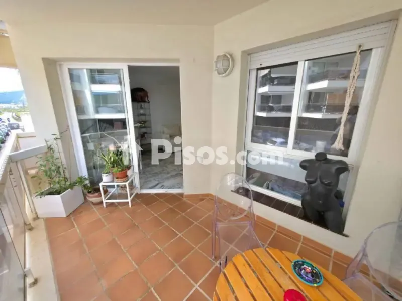Balcony - Apartment with Pool in Marina Botafoch, Ibiza