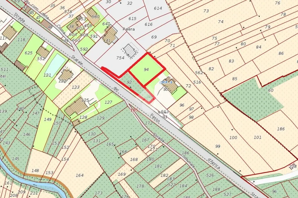 Buildable Land with Panoramic Views in Teglio