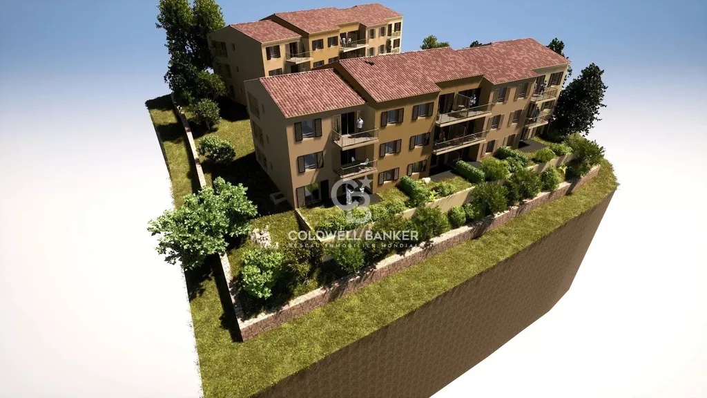 New One-Bedroom Apartment with Terrace in Algajola