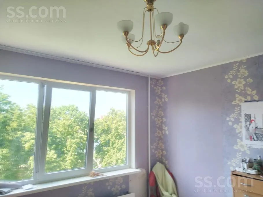 Camere da letto - Spacious Two-Bedroom Flat with Balcony in Bolderāja
