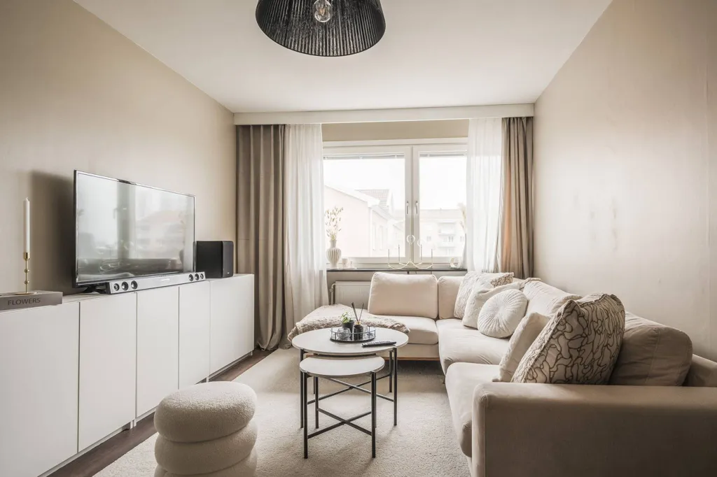 Soggiorno - Modern Flat with Central Location in Gävle