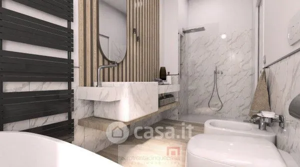 Bagni - New Class A Apartment with Balconies in Central Bergamo