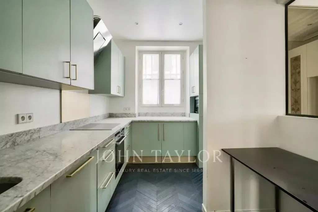 Köök - Luxury Duplex with Garden in Paris 16th