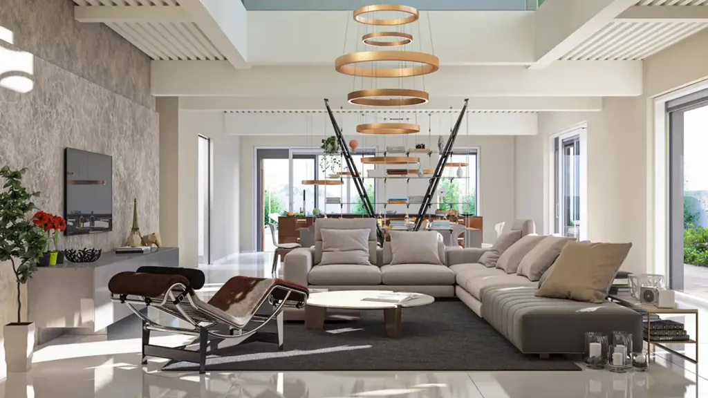 Séjour - Luxury Penthouse with Multiple Terraces in Selvazzano Dentro