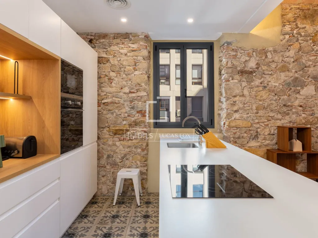 Cucina - Apartment in Historic Casa Arnau, Girona