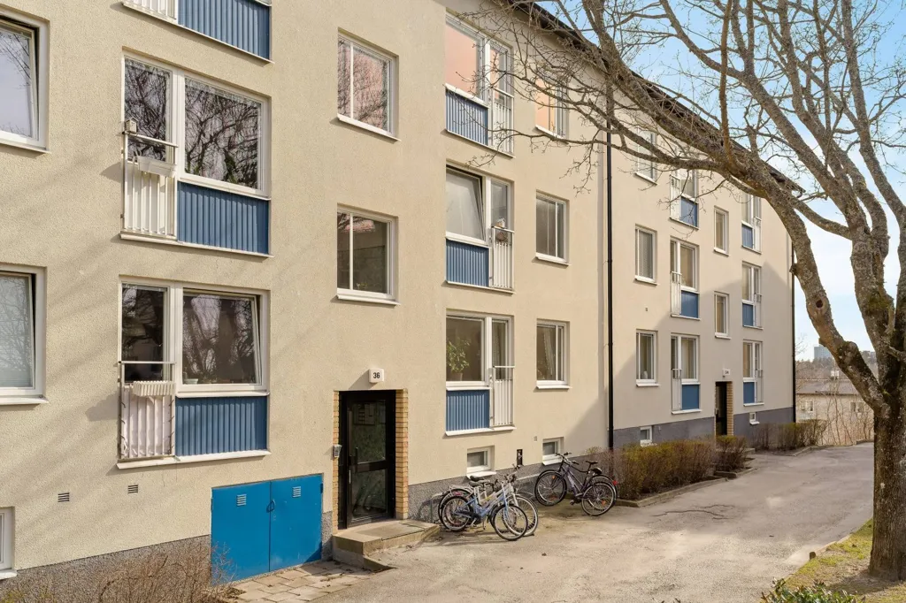 1-toaline korter asukohas Stockholms kommun