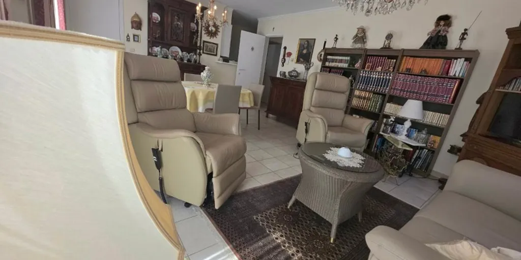 Séjour - Appartement avec Vue Mer et Orientation Sud-Ouest à Wenduine